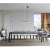 Itamoby Tavolo allungabile fino a 440 cm EVERYDAY Evolution 180 con piano finitura Cemento