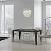 Itamoby Tavolo allungabile fino a 440 cm FLAME Evolution 180 con piano finitura Cemento
