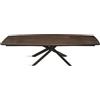 Capodarte Tavolo allungabile FLOYD 250 cm con piano in Rovere Termico