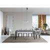 Itamoby Tavolo everyday Allungabile piano Cemento 90x180 Allungato 440 telaio Antracite