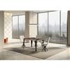 Itamoby Tavolo Paxon Allungabile piano Noce 90x130 telaio Allungato 390 Antracite