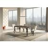 Itamoby Tavolo Paxon Allungabile piano Noce 90x160 Allungato 420 telaio Antracite