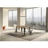 Itamoby Tavolo Paxon Allungabile piano Quercia Natura 90x130 Allungato 390 telaio Antracite