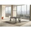 Itamoby Tavolo Paxon Evolution piano Cemento 90x120 Allungato 380 telaio Antracite