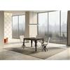 Itamoby Tavolo Paxon Evolution piano Noce 90x120 telaio Allungato 380 Antracite