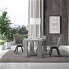 Itamoby Tavolo ROXELL 90x90 allungabile a 246 cm Cemento