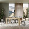 Itamoby Tavolo Spimbo Allungabile Quercia Natura 90x180 Allungato 440