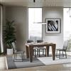 Itamoby Tavolo SPIMBO Noce 90x130 allungabile a 390 cm