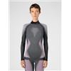 UYN Maglia Termica Dolcevita Evolutyon Melange Donna, Intimo in Bio-Based Natex Traspirante a Manica Lunga