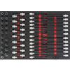 Vigor assortimento di cacciavite Torx per viti ad esagono incassato di profilo per interno Torx, numero utensili: 62, 1 pezzi, v4727