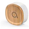 Avidsen Campanello Bamboo da collegare alla porta USB con pulsante a impulso senza batteria, portata 100 m