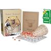 Mondial Toys Tombola Classica Napoletana con Cartellone Tradizionale con Smorfia numeri in legno Panariello in Vimini carte da gioco Napoletane Modiano