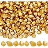 PH PandaHall 800 pezzi di pepite di ghiaccio artificiali dorate di ghiaccio schiacciato diamanti di plastica cubi di perline di cristallo per fai da te Craft riempitivi vasi floreale display fingendo