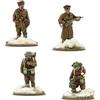 Warlord Games Fanteria britannica e canadese (Inverno) HQ - Miniature in resina in scala da 28 mm per miniature di Bolt Action altamente dettagliate della Seconda Guerra Mondiale