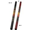 Meinl Didgeridoo Bastone della pioggia a fiato in bamboo nero/rosso - 301281