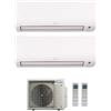 Daikin FTXP20N FTXP35N 2MXM40A Climatizzatore Dual Split Parete Comfora WIFI Bluevolution 7+12 Btu R-32