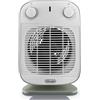 DeLonghi HFS50B20GR Vertical Edge Termoventilatore Verticale Potenza 2000 W Timer Bianco-Verde