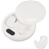 Annadue Auricolari per Traduttore di Lingua, Dispositivo di Traduzione in Tempo Reale Bidirezionale, Supporto 144 Lingue, Auricolari per Traduttore di Lingua Wireless Bluetooth per (WHITE)