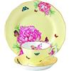 Royal Albert Miranda Kerr by Royal Albert Joy tazzine/piattino/Piatto 20 cm, Set 3 Pezzi.