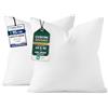 Utopia Bedding Cuscini per divano, 45x45 cm, Set di 2 Cuscini, Bianco