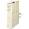 BREFIOCART Cartella Archivio Con Lacci Dorso 8 Pz 25
