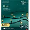 KAEMINGK Luci di Natale Lumineo Basic - 720 Led Soft Gold - Filo Nero da 54 metri
