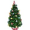 CERAMICHE CALTAGIRONE ALBERO DI NATALE IN CERAMICA SICILIANA CALTAGIRONE VERDE 60 CM