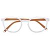 Mast industria italiana - Occhiali da lettura twins gold papeete bianco-marrone +1,0
