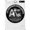 LG AI DD F2R3S09NSWB Lavatrice Slim, Carica Frontale, Lavatrice 9kg , Classe A -10%, 1200 giri, Lavaggio a Vapore, AI Wash, Motore Inverter Direct Drive, Smart Diagnosis, Libera Installazione, Bianca