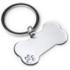 Animali personalizzati Portachiavi osso in metallo 201 CHOP personalizzate o neutre