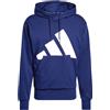 ADIDAS Felpa Adidas con cappuccio Essentials Big Logo French Terry