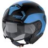 Nolan casco jet nolan N30-4 T UNCHARTED 23 NERO/TURCHESE