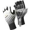 Ausom Guanti da ciclismo a mezze dita Ausom White - XL