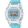Casio G-shock - Orologio Da Polso Da Unisex Al Quarzo Casual Bracciale E Cassa In Resina Di Colore Verde Quadrante Digitale Verde - BGD-565GC-2ER
