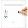 ZTE MF286R 4G+ LTE 300Mbps Cat 6 Router WiFi modem Sim 3G Ddns Telefono RJ11 SMA