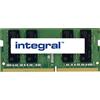 Integral 32GB LAPTOP RAM MODULE DDR4 2666MHZ PC4-21300 UNBUFFERED NON-ECC SODIMM