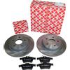 Febi Bilstein Dischi Freno + Pastiglie Posteriori Ford C-Max - Kuga 1683383+1809259 Febi