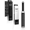 Microplane Grattugia da Cucina Zester con Lama in Acciaio Inox Made in USA per agrumi, parmigiano, Zenzero, Cioccolato e Noce Moscata della Serie Black Sheep