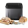 Panasonic SD-YR2540 Premium Grigio Macchina per il pane completamente automatica, design orizzontale e dispenser per lievito, 32 programmi automatici, due sensori di temperatura, tempo predefinito di