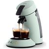 Philips Senseo Original Plus CSA210/20 - Macchina per cialde da caffè, in plastica riciclata, colore menta