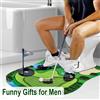 Toilet Play Golf Toilet Play Gioco di golf Fantastico minigolf per il bagno in