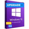 MICROSOFT Upgrade/Aggiornamento sistema operativo a Windows 10 Professional 32/64 BIT - Licenza Microsoft