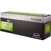 Lexmark ORIGINAL Lexmark toner nero 502 50F2000 ~1500 Seiten cartuccia di stampa riutilizzabile