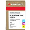Agfa Photo ORIGINAL Agfa Photo Cartuccia d'inchiostro differenti colori APHP62CXL ~415 Seiten 11,5ml Agfa Photo C2P07AE (62 XL)