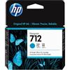 HP ORIGINAL HP Cartuccia d'inchiostro ciano 3ED67A 712 ~350 Seiten 29ml