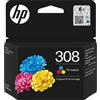 HP ORIGINAL HP Cartuccia d'inchiostro differenti colori 7FP20UE 308 ~120 Seiten Cartuccia di inchiostro in tricromia originale HP 3