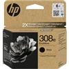 HP ORIGINAL HP Cartuccia d'inchiostro nero 7FP22UE 308e ~320 Seiten Cartuccia di inchiostro nero originale HP EvoMore 308e