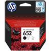 HP ORIGINAL HP Cartuccia d'inchiostro nero F6V25AE 652 ~360 Seiten