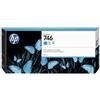 HP ORIGINAL HP Cartuccia d'inchiostro ciano P2V80A 746 300ml