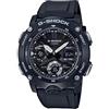Casio Orologio Quarzo Unisex, misura cassa 49.00mm con quadrante Nero Analogico e Digitale e cinturino Nero in Rubber Strap GA-2000S-1AER